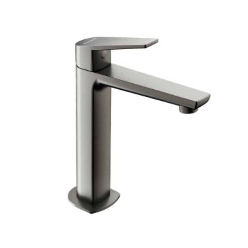 Medium height single lever wash-basin mixer
