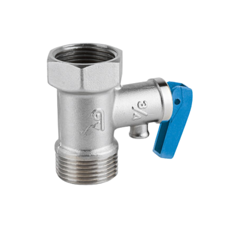Safety check valve with manual unloading device by lever