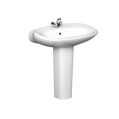 Cleo basin with pedestal