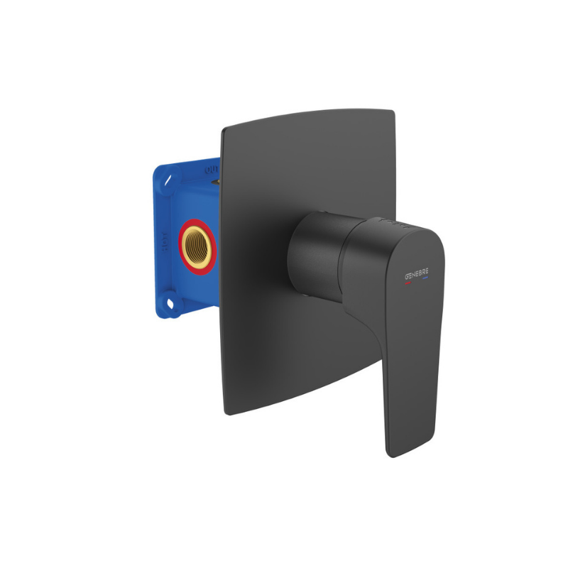  BUILT-IN  Shower Mixer WITH 2 WAY (black)