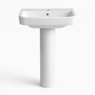 Number One basin with pedestal